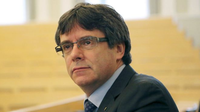 Puigdemont unbowed after arrest in Germany