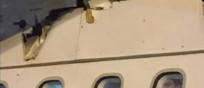 Un avion Air France perforé en plein vol