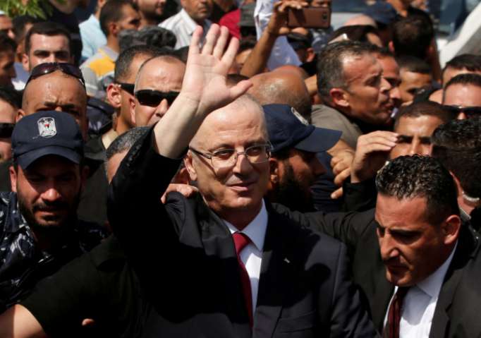 Explosion goes off near Palestinian Prime Minister