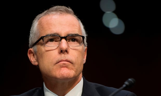 Former FBI No.2 McCabe fired; claims he is being targeted
 