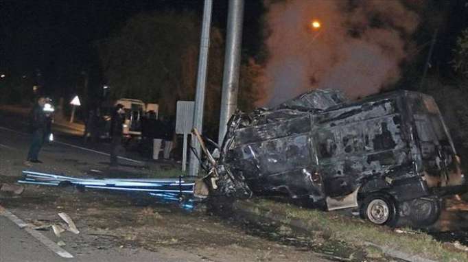 مصرع15 وإصابة 30 بحادث سير شرقي تركيا