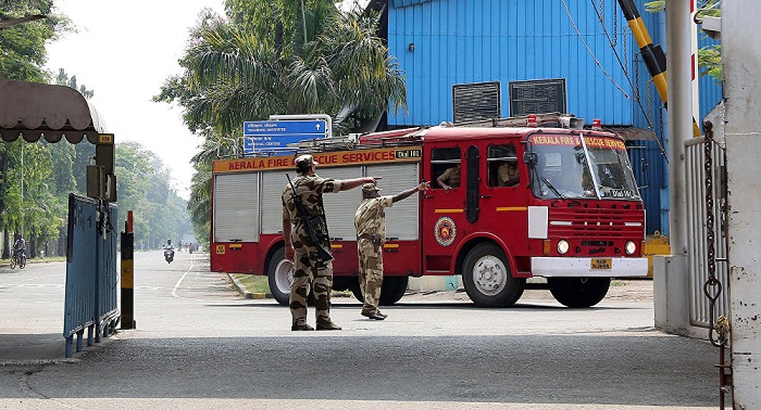 Varios muertos por un incendio forestal en la India