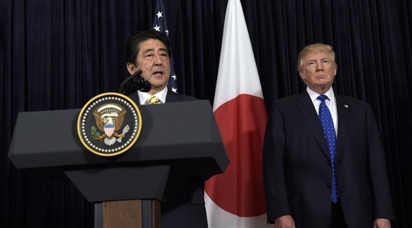 رئيس وزراء اليابان يرحب بلقاء ترامب وكيم جونغ أون المرتقب