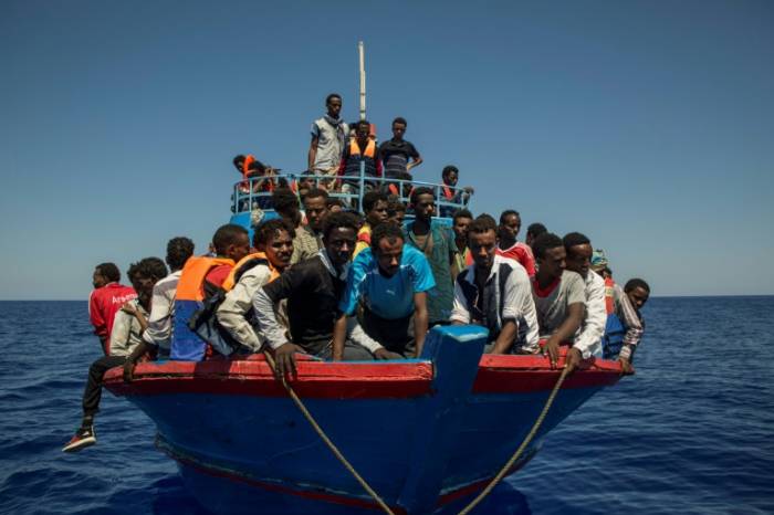 Libyan navy says 82 migrants rescued off western coast
