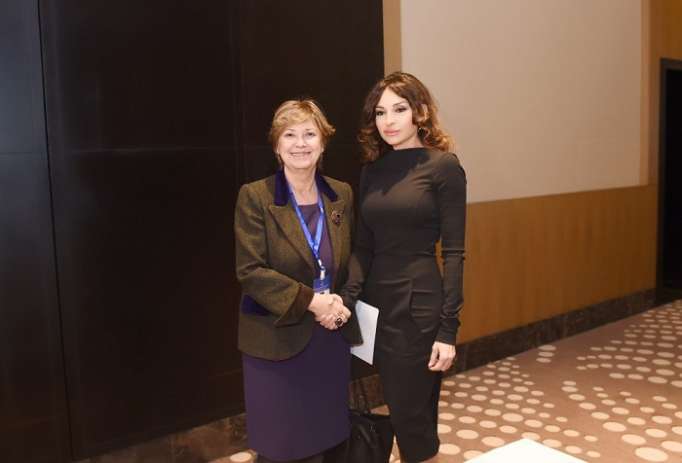 Mehriban Aliyeva se reunió con Linda Lanzilotta-Actualizado