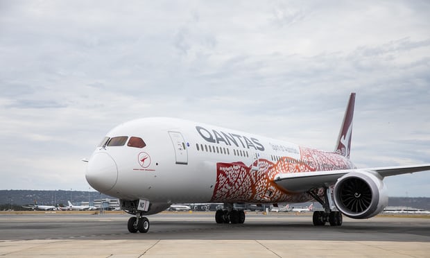 First non-stop scheduled flight from Australia to Britain lands after 17 hours