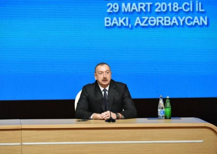 Ilham Aliyev: North-South corridor being realized through serious efforts of Azerbaijan, Iran