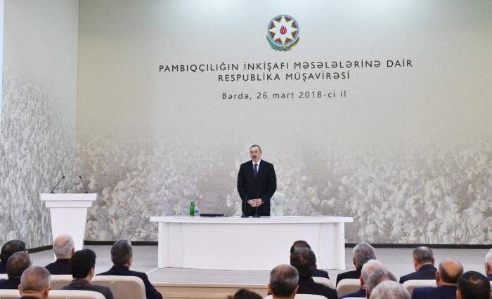 Ilham Aliyev: Azerbaijan reached serious success in addressing food security
