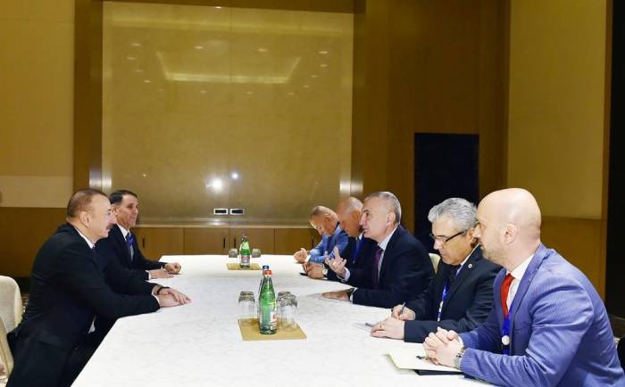 Azerbaijani President receives his Albanian counterpart - URGENT
