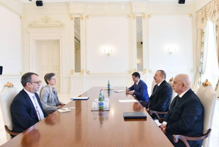 President Aliyev receives head of OSCE ODIHR mission
