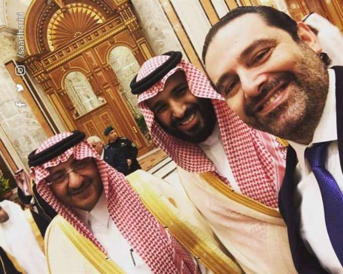 محمد بن سلمان يستقبل سعد الحريري بالرياض