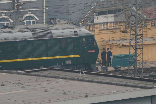 Train believed carrying North Korean delegation leaves Beijing
 