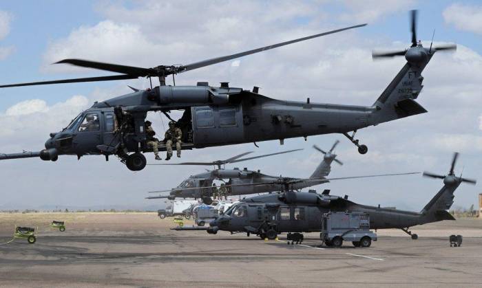 U.S. Military Helicopter Crashes in Iraq With Seven Aboard 