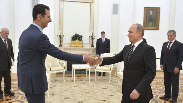 Assad félicite Poutine pour sa victoire «logique»