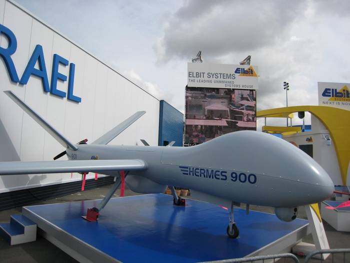 Un drone israélien s