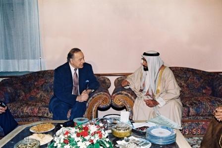 من حديث الرئيس الاذربيجاني حيدر علييف مع الشيخ زايد بن سلطان آل نهيان أمير دولة الامارات العربية المتحدة - ١٣ديسمبر عام ١٩٩٤