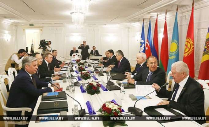 Minskdə MDB XİN rəhbərlərinin iclası keçirilir - Məmmədyarov getməyib