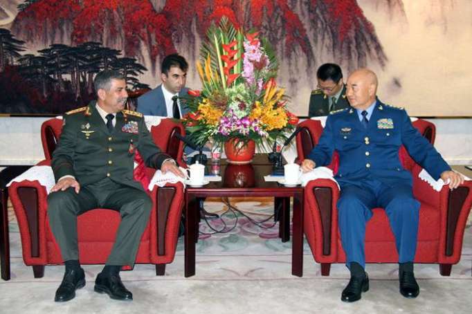 Azərbaycan-Çin hərbi əməkdaşlığı genişlənir  - FOTOLAR