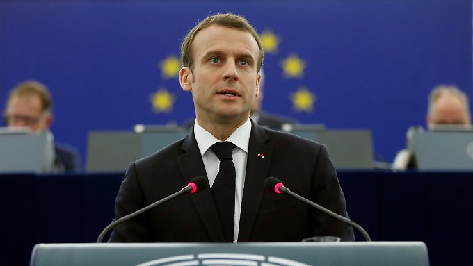 Macron: "Ich will kein Schlafwandler sein"