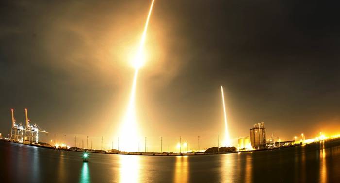 SpaceX launches Falcon 9 rocket carrying supplies for ISS