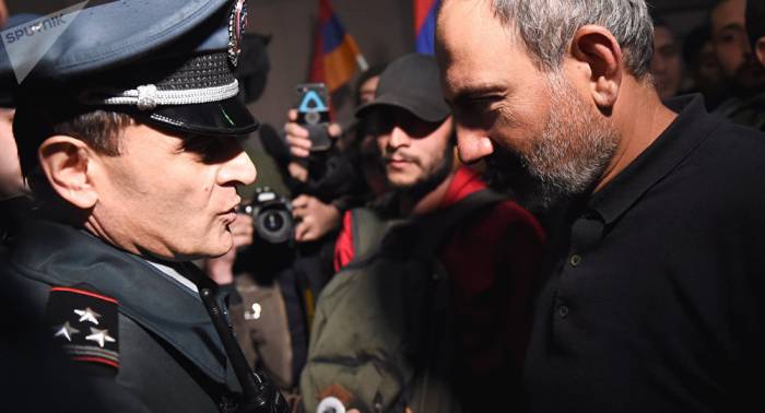 Ermənistanda etirazçıların lideri saxlanıldı