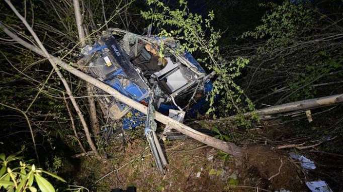 Türkiyədə məhbusları daşıyan avtobus aşıb: 3 ölü, 15 yaralı
