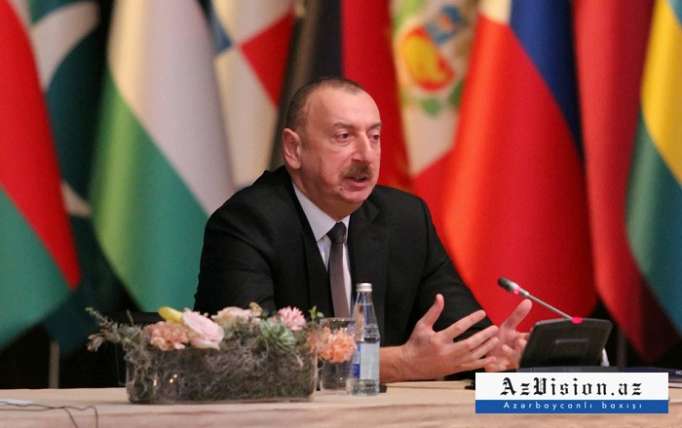 "Este es un genocidio contra la cultura azerbaiyana" - Ilham Aliyev