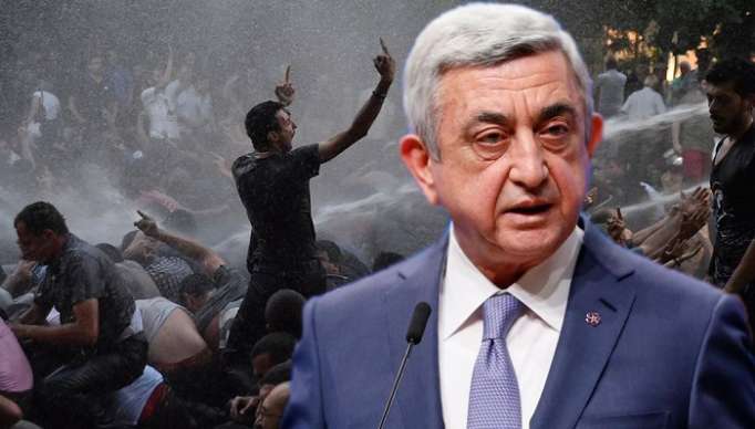 Mehr als 70% der Armenier sind unzufrieden mit Sargsyan