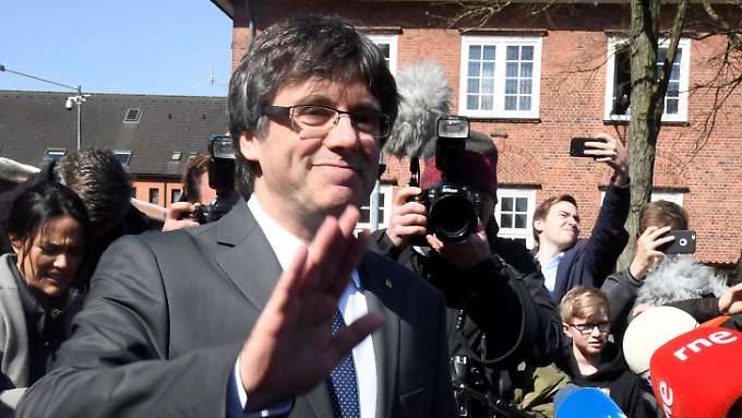 Puigdemont ist auf freiem Fuß