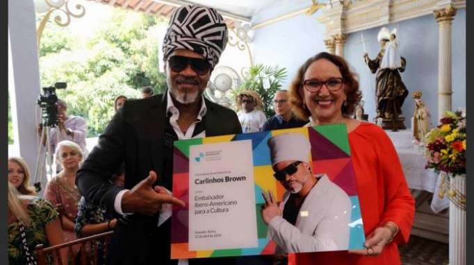El brasileño Carlinhos Brown, nuevo embajador iberoamericano de la Cultura