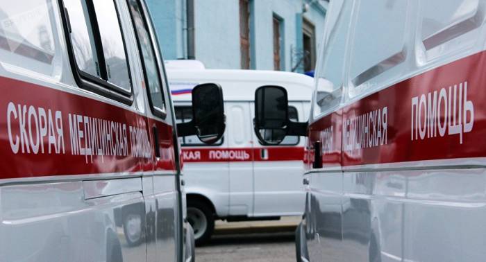 Un autobús con 40 niños a bordo choca contra un auto en la región de Moscú
