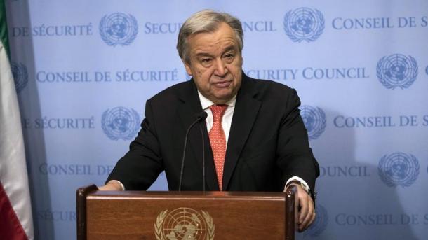 UN-Generalsekretär Guterres warnt vor Zuspitzung der Lage