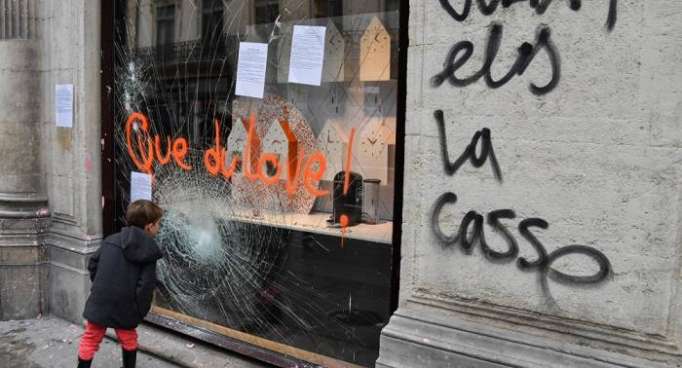 Festnahmen bei Demonstrationen in Frankreich