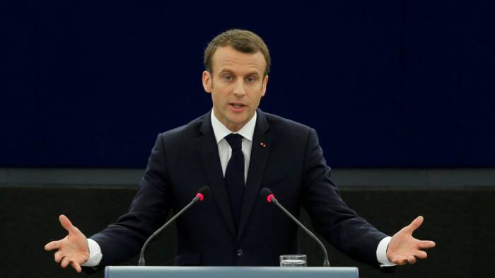 Macron fordert "Wiedergeburt Europas"