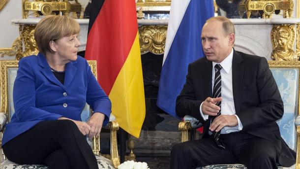 Telefonat zwischen Putin und Merkel