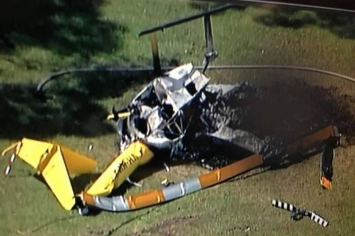 Avstraliyada helikopter qəzaya uğrayıb

