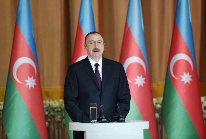 Presidente Ilham Aliyev: "Cocuq Marcanli se ha convertido en nuestro símbolo de renacimiento"
