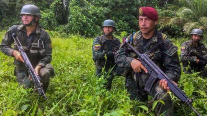 Colombia y Ecuador realizan operación de seguridad en la frontera