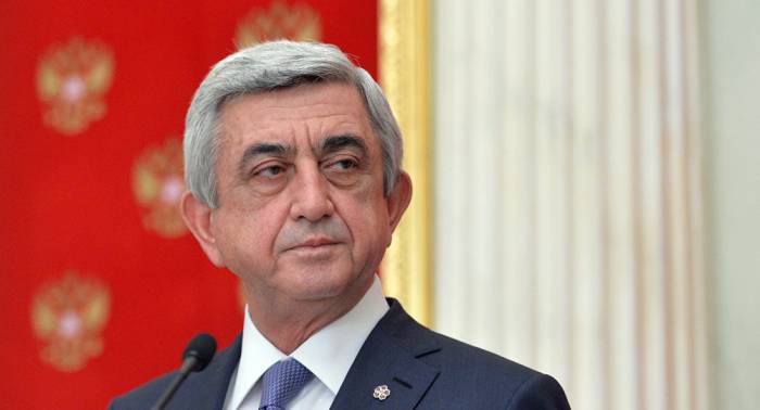 "El conflicto de Karabaj debería resolverse mediante negociaciones y compromisos"- Serzh Sargsyán