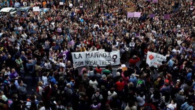 Protestan en Madrid contra el fallo de la ‘Manada’