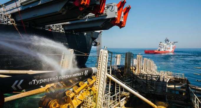 Turkish Stream: Meeresabschnitt des ersten Strangs fertig