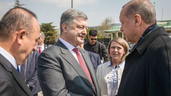 Poroschenko besucht überraschend Erdogan