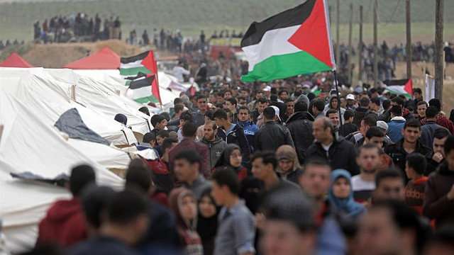 Se eleva a 17 el número de víctimas en la manifestación en la frontera con Gaza
