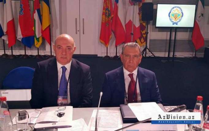 Ramiz Mehdiyev and Fuad Alasgarov attend security conference in Sochi
