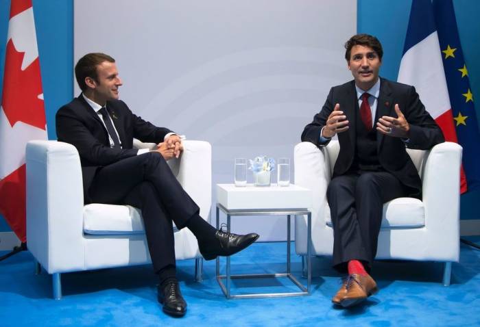 Trudeau à Paris pour discuter commerce et climat