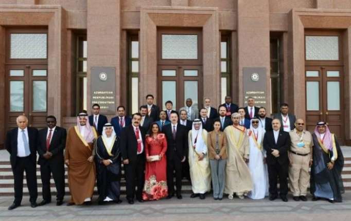 Azerbaijani president meets with ministers of youth and sports of OIC countries