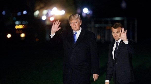 ماكرون يعرض على ترامب خطة لنشر قوات فرنسية بشرق سوريا