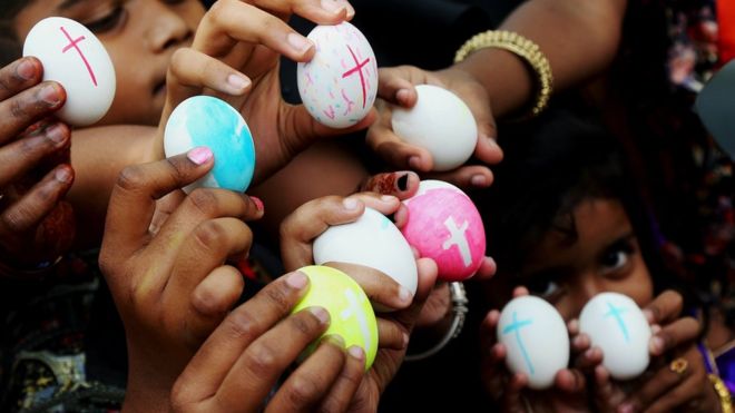 In pictures: Christians celebrate Easter around the world