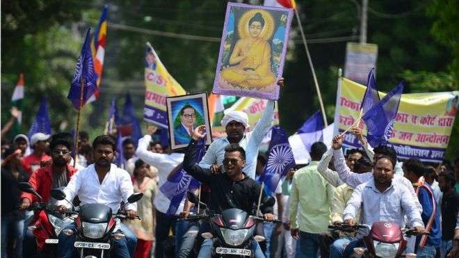 Four dead in massive India caste protests