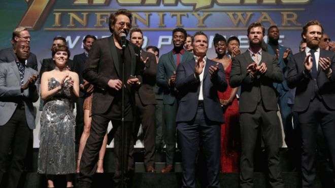 Avengers: Infinity War estimated to break global opening weekend record
